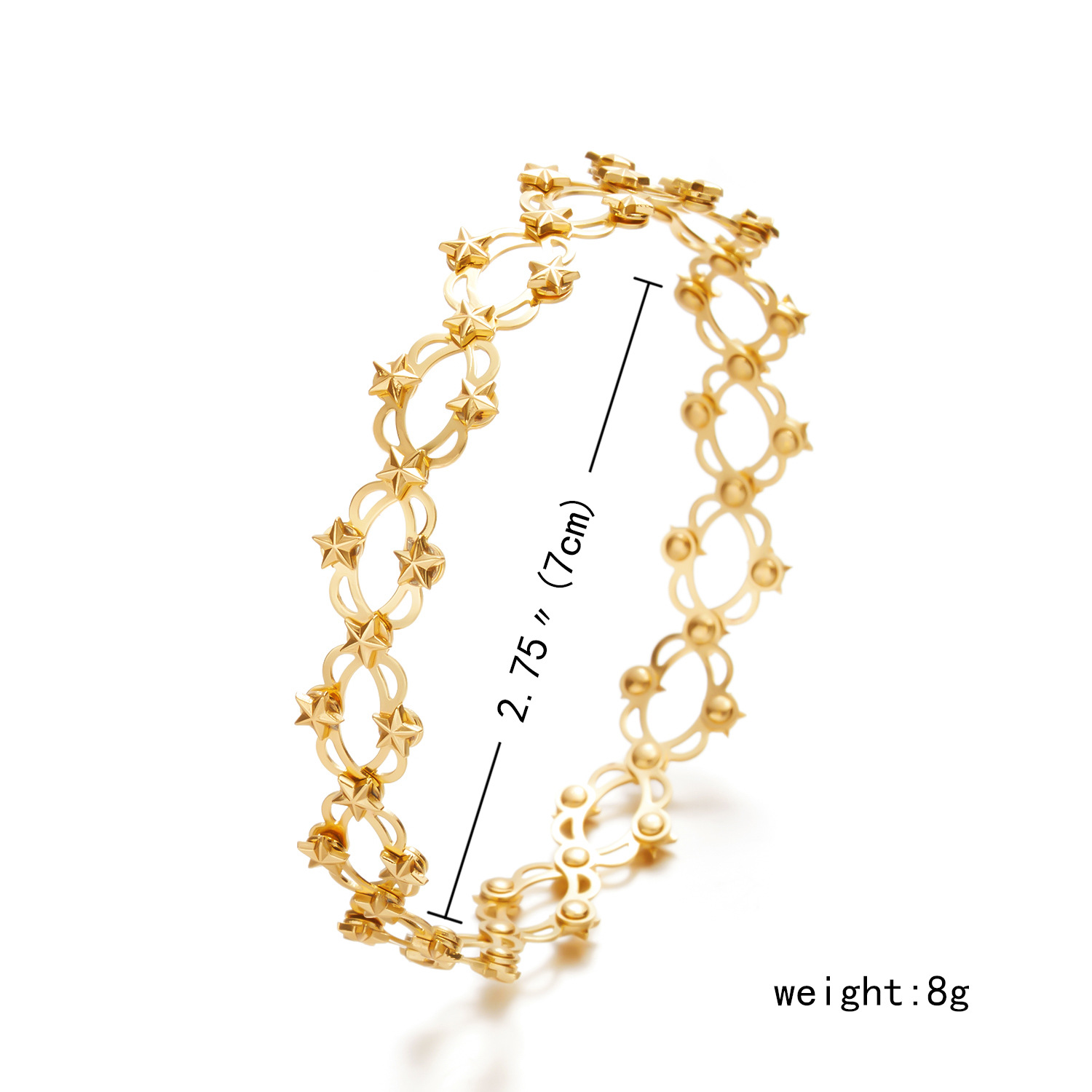 A dual-purpose stretch deformation adjustable ring bracelet of Magic Tiktok net red from stock