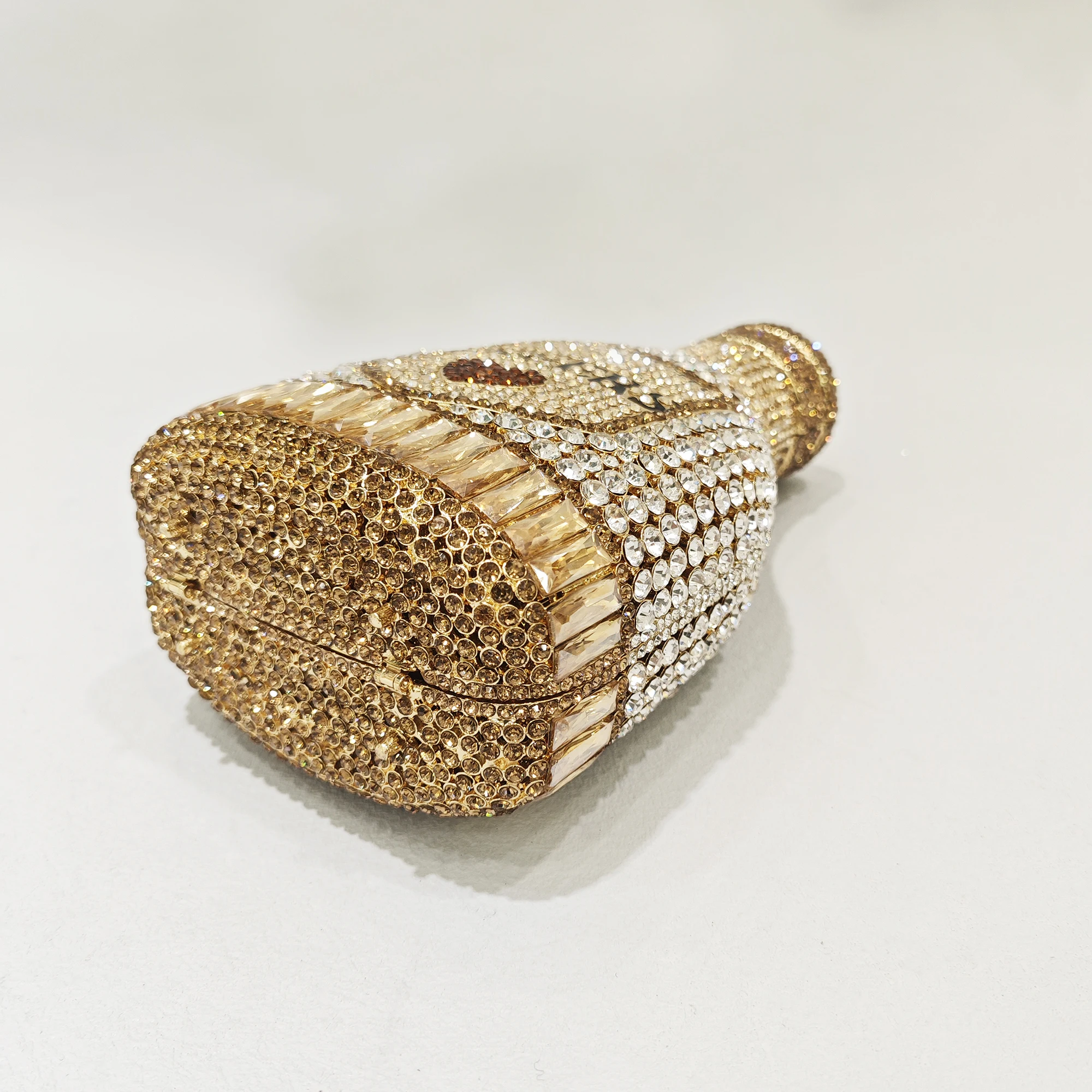 Women Bottle Crystal Evening Bag Lady Diamond Wedding Bridal Purses Female Rhinestone Party Prom Clutches Bags
