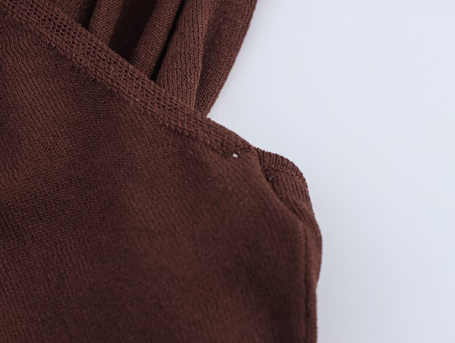 Ladies Tailored Metallic Trim Cowl Tank Top