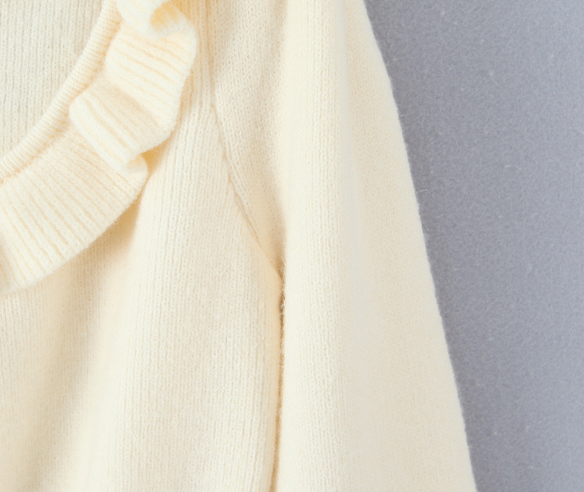 Business Long Sleeve Knot Detail Sweater