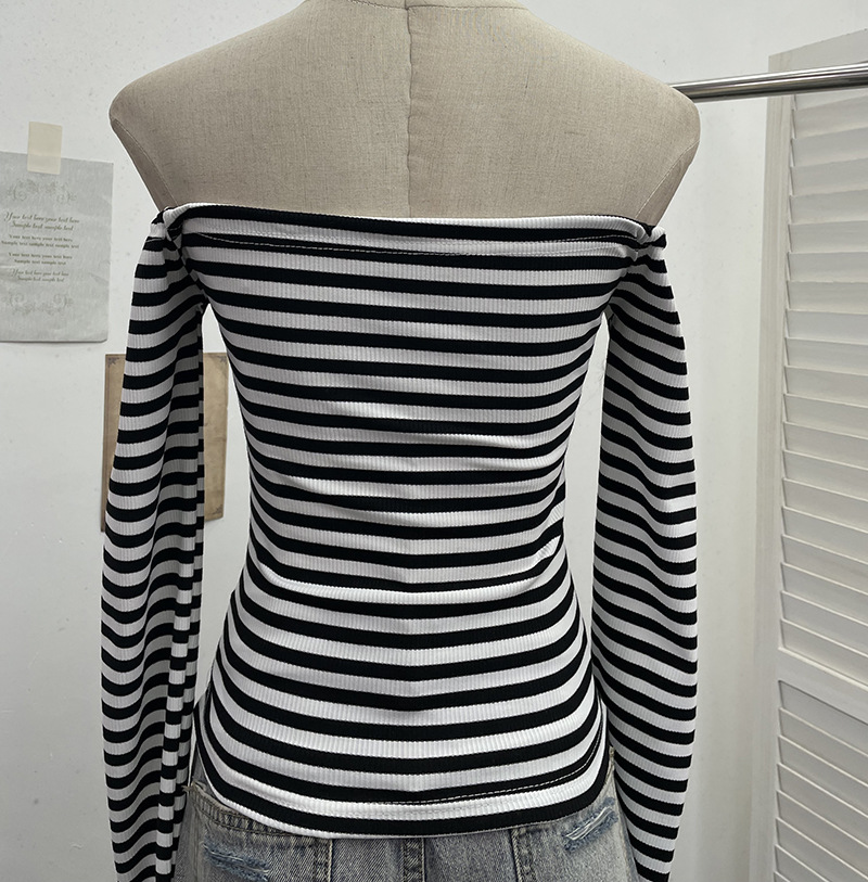 Celebrity Slim Fit Asymmetric Wrist-Length Crop Top