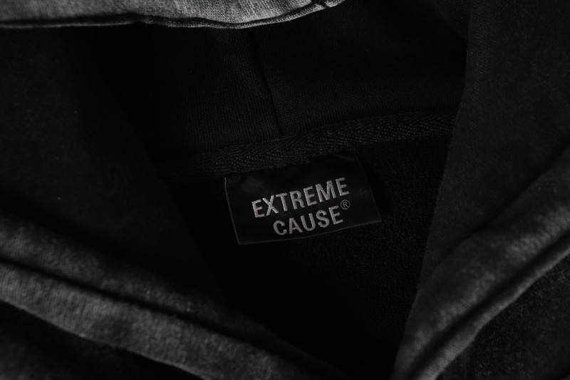 Urban Aged Cotton Pieced Hoodie