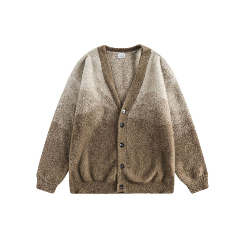 Japanese Workwear Button Front Cardigan