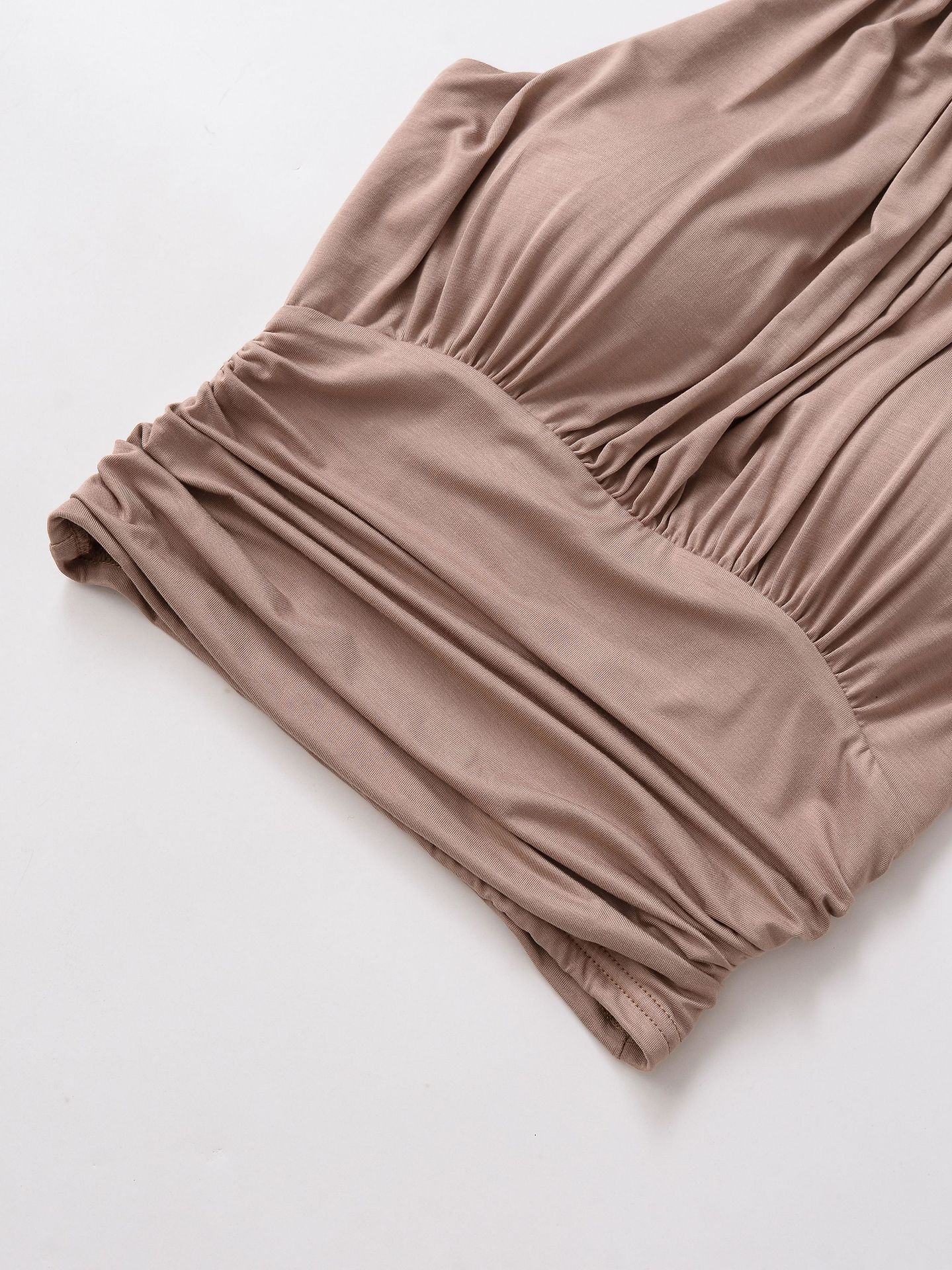 Neck strap waist cinching top vest