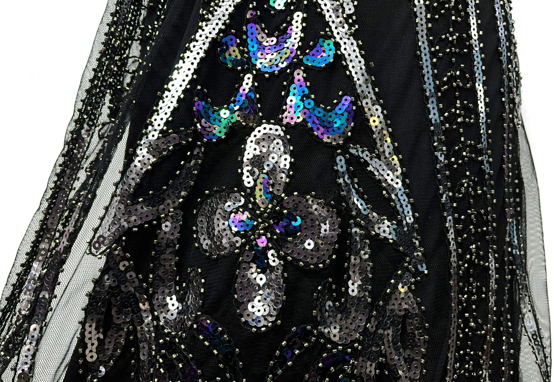 Art Deco Flapper Tassel Cocktail Dress