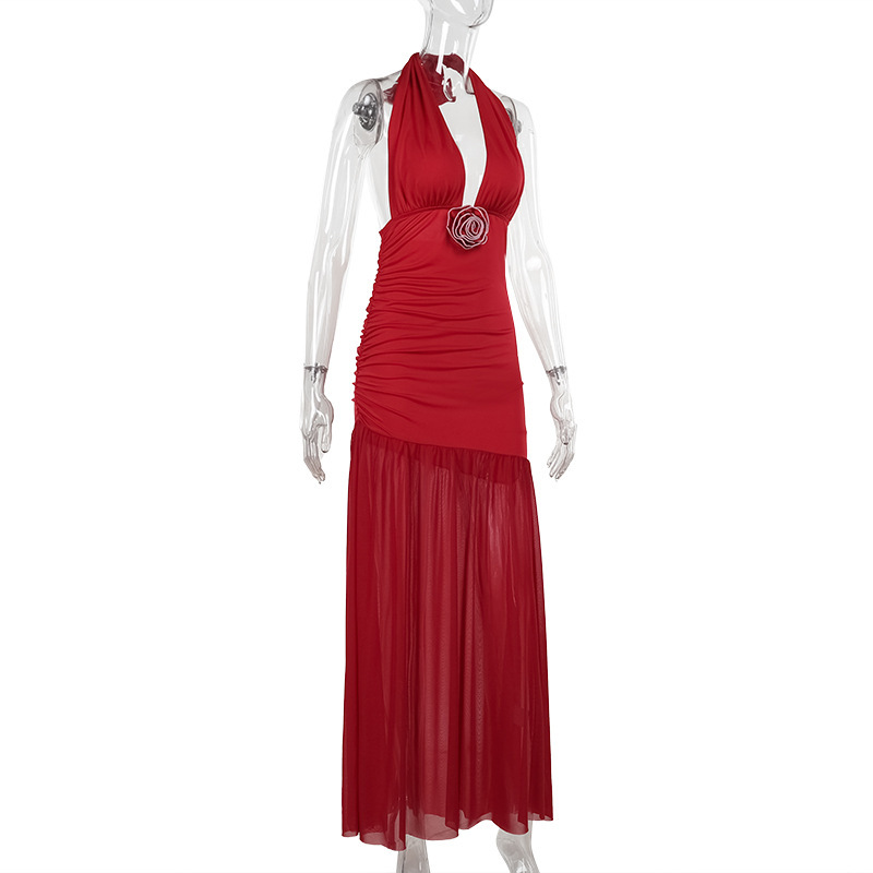Contour Halter Dress