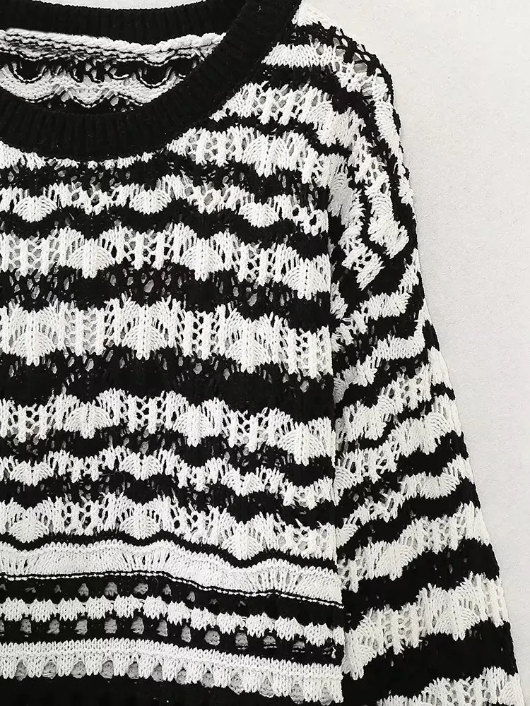 Ladies Polyester Cutout Short Pullover
