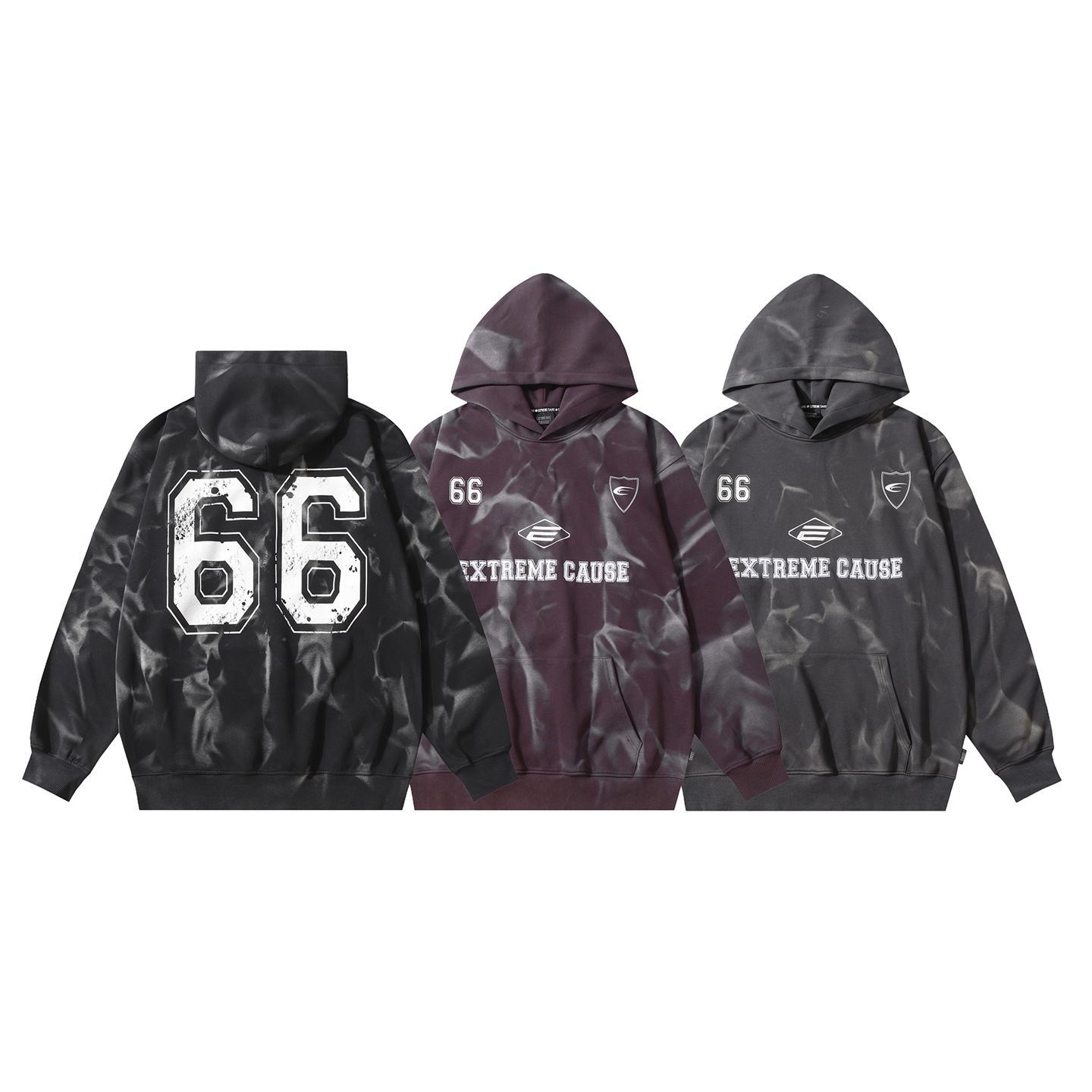 Swirl Urban Print Hoodie