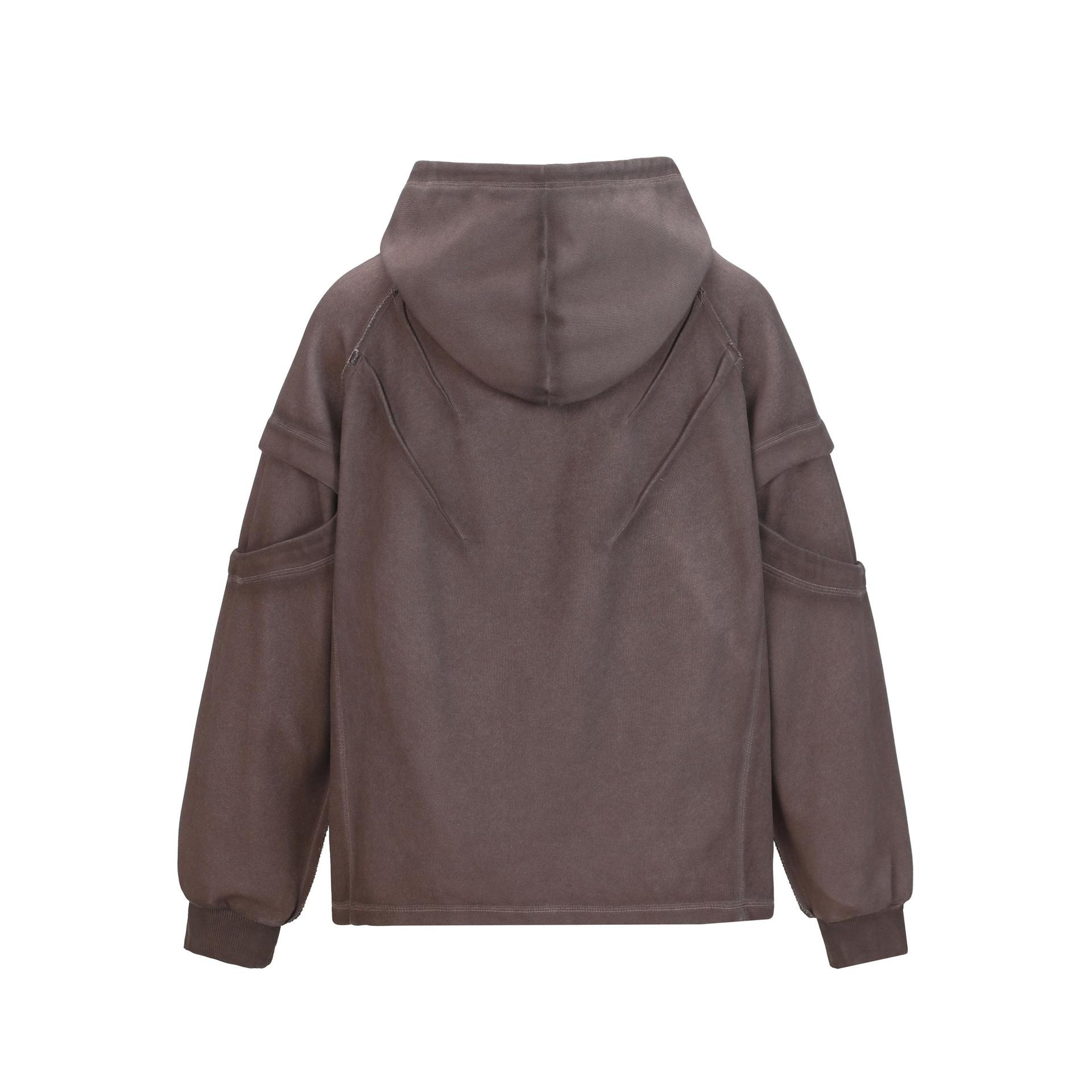 Oversized Cotton Polyester Long Sleeve Hoodie