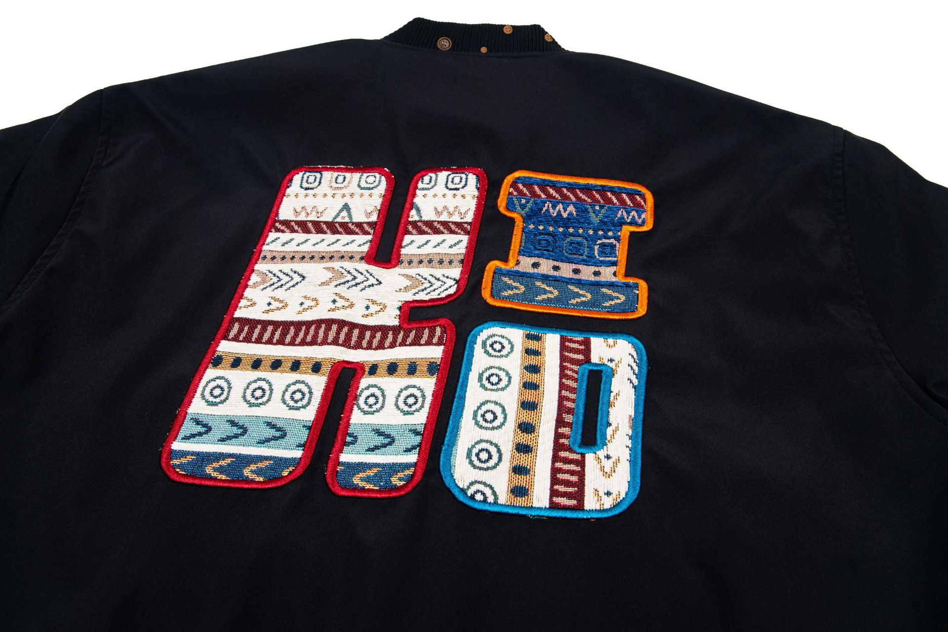 American Retro Workwear Band-Neck Jacket
