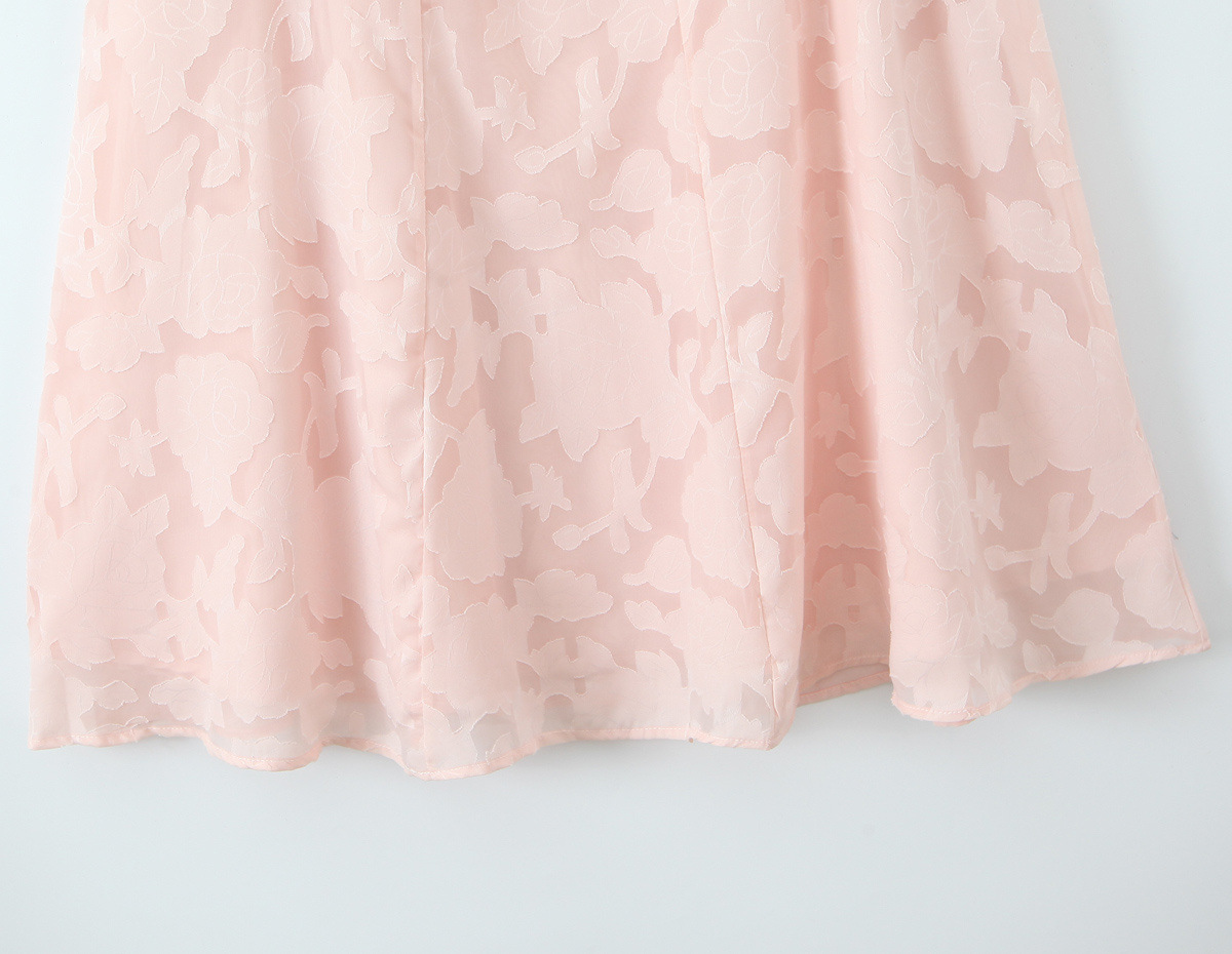 Sexy Sleeveless Sheer Polyester One-Piece Collar Dress