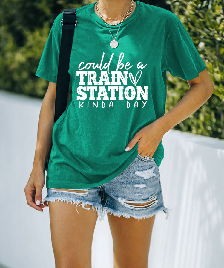 Coastal Cruise V Collar Ladies T-shirt