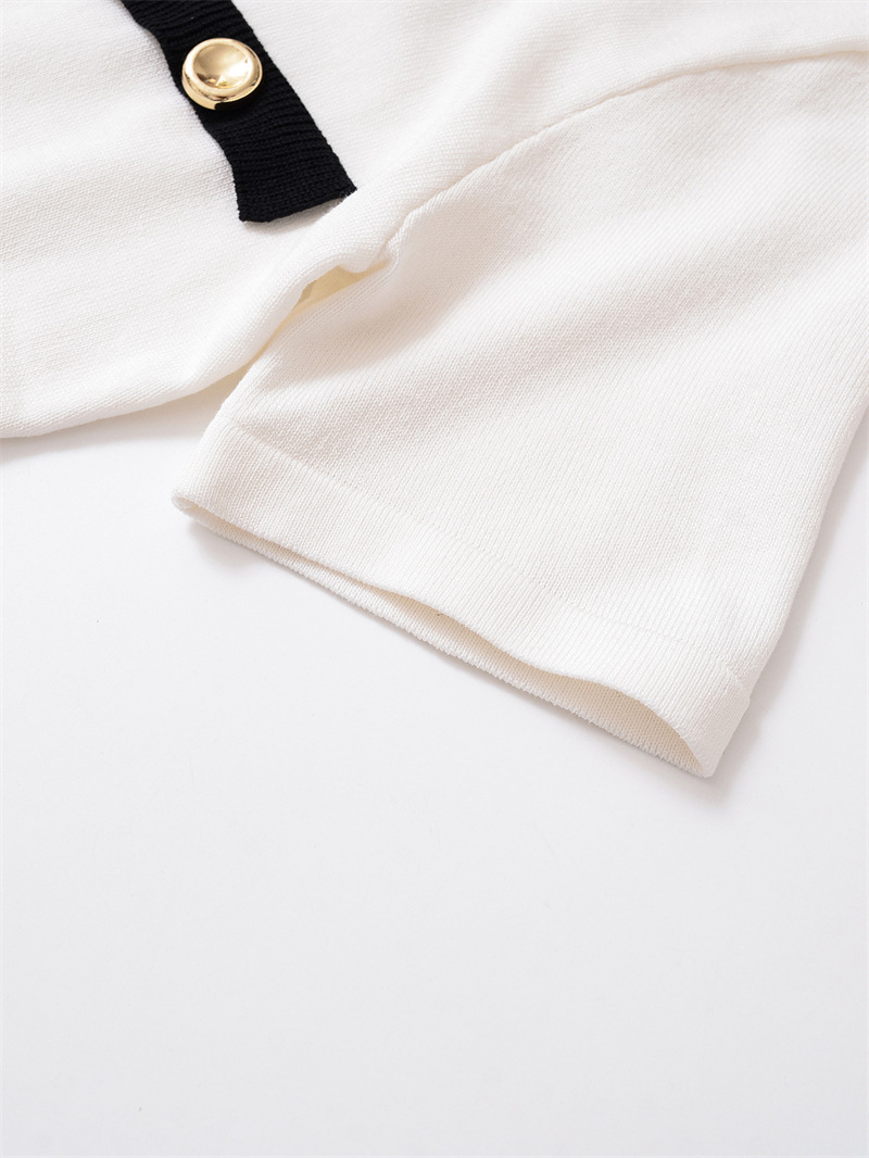 Ladies Continental Chic Relaxed Fit Knit T-Shirt