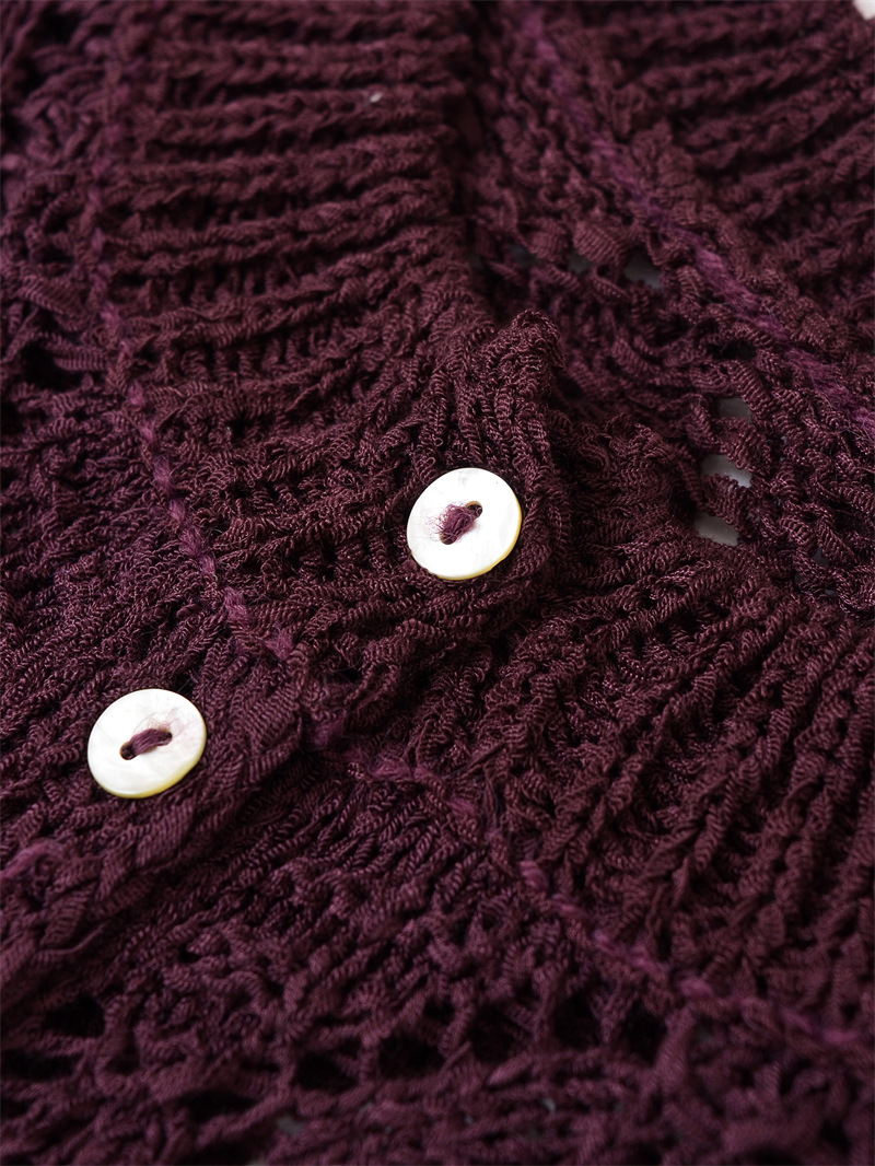 Style Round Neck Pullover Women's Unique Design Knit Sweater
