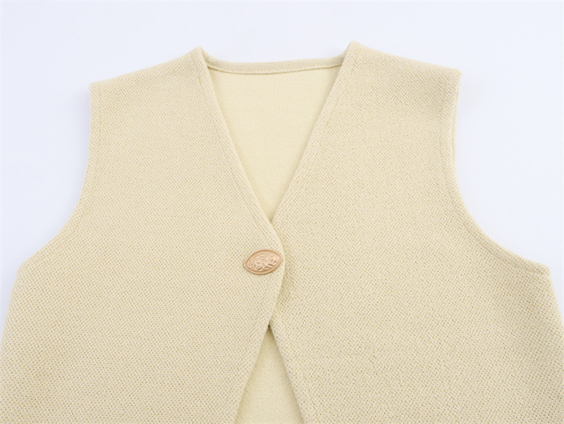 Lady Street Slim Fit Blended 3D Armless Vest