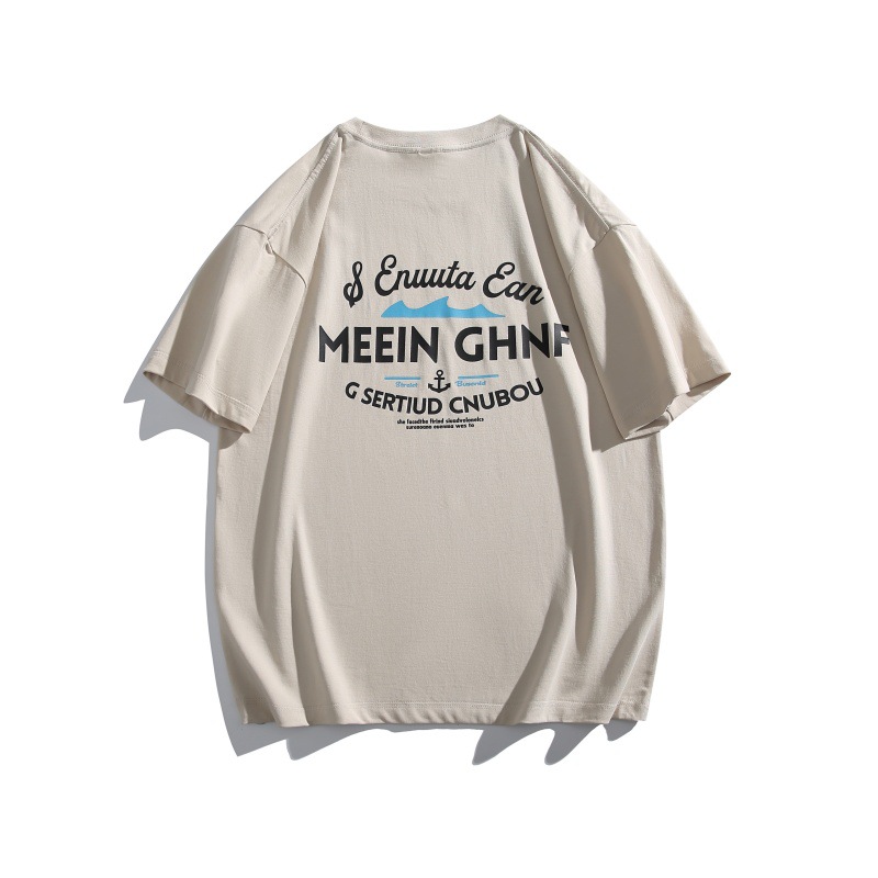 Japanese Retro Unisex T-Shirt Relaxed Graphic Cotton