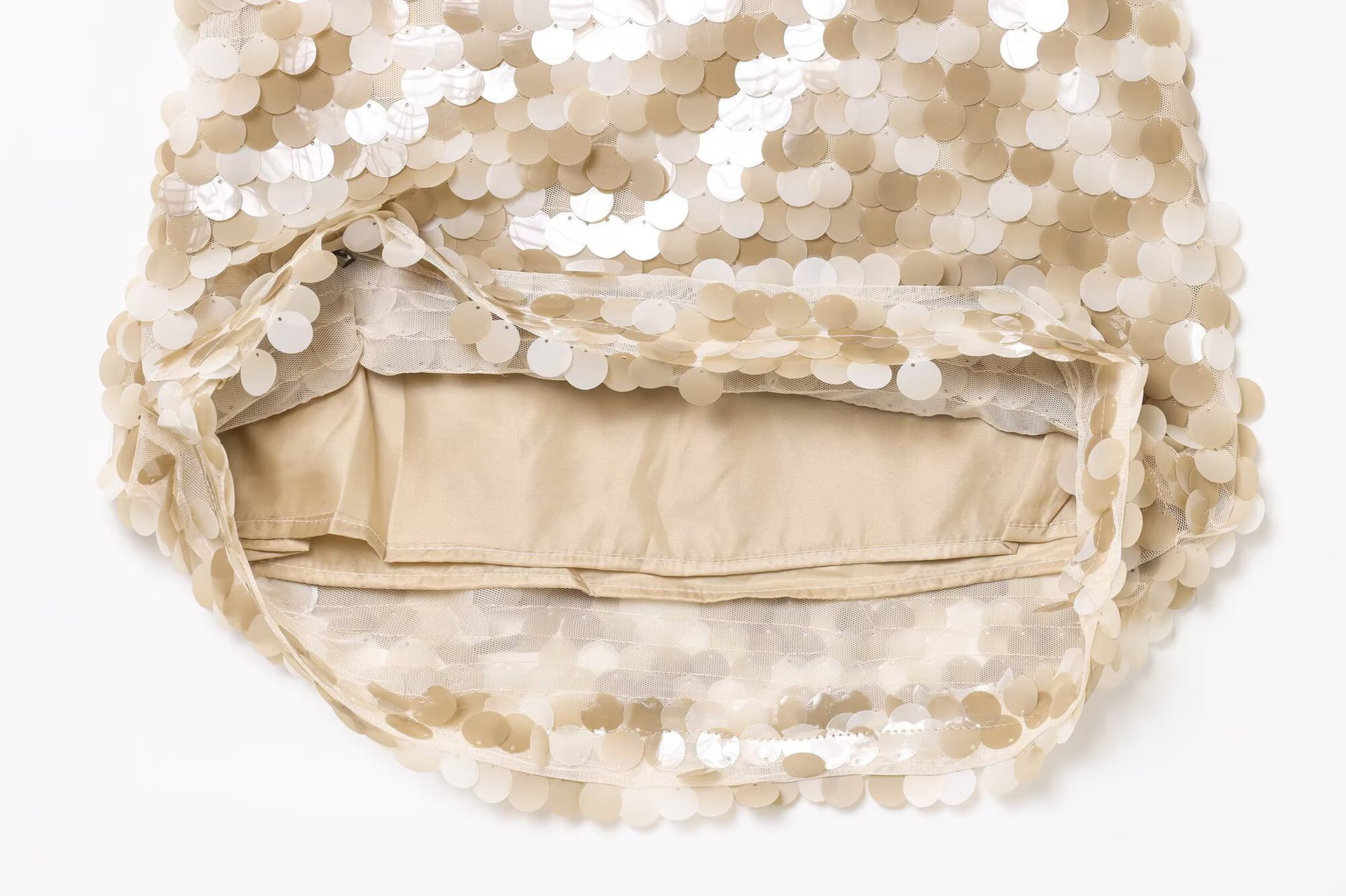 Women's Clothing INS Casual Versatile Sequined Mini Skirt