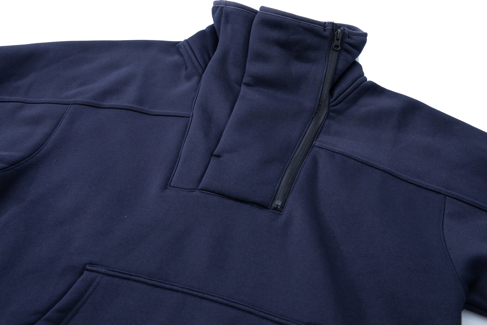 Slouchy Stand Collar Sweatshirt
