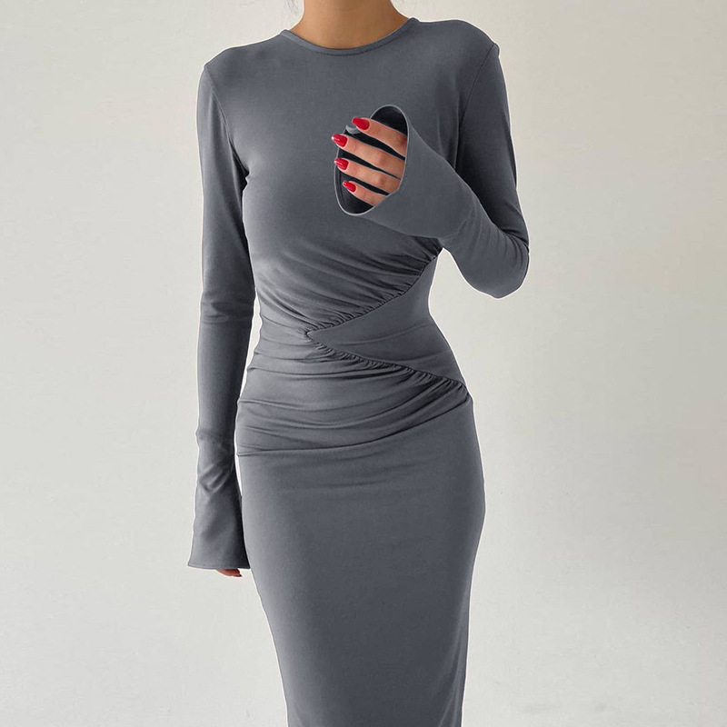 Long Sleeve Body Shaping Dress