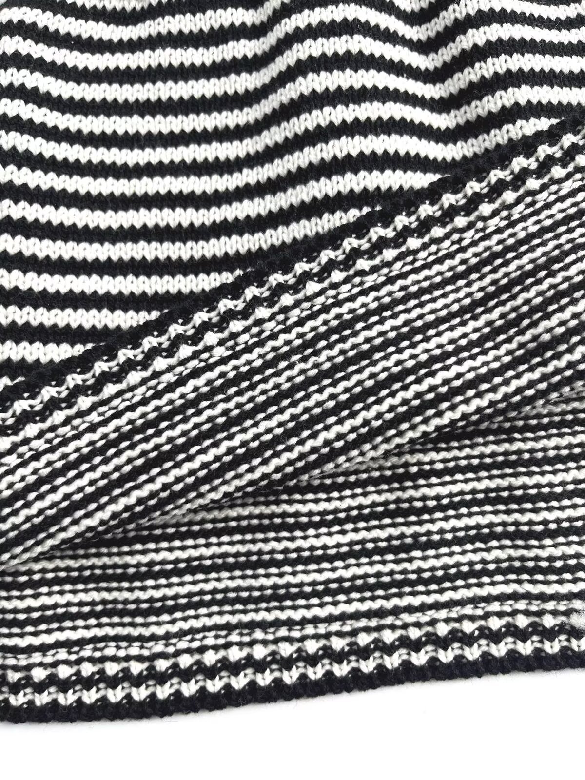 Peplum Stripe Slim Tank
