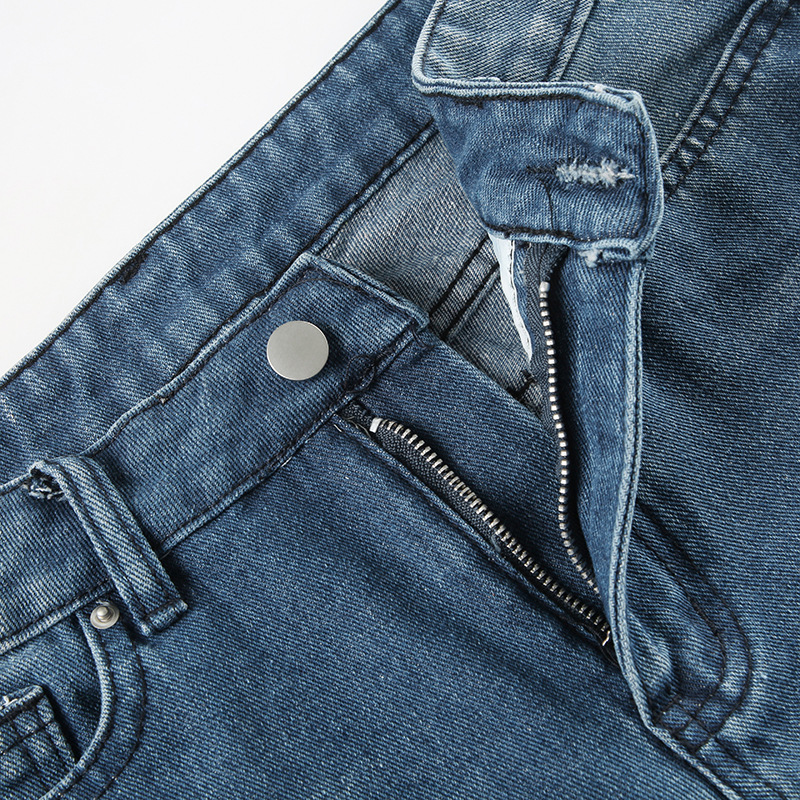 Basic versatile slim fit spicy girl jeans