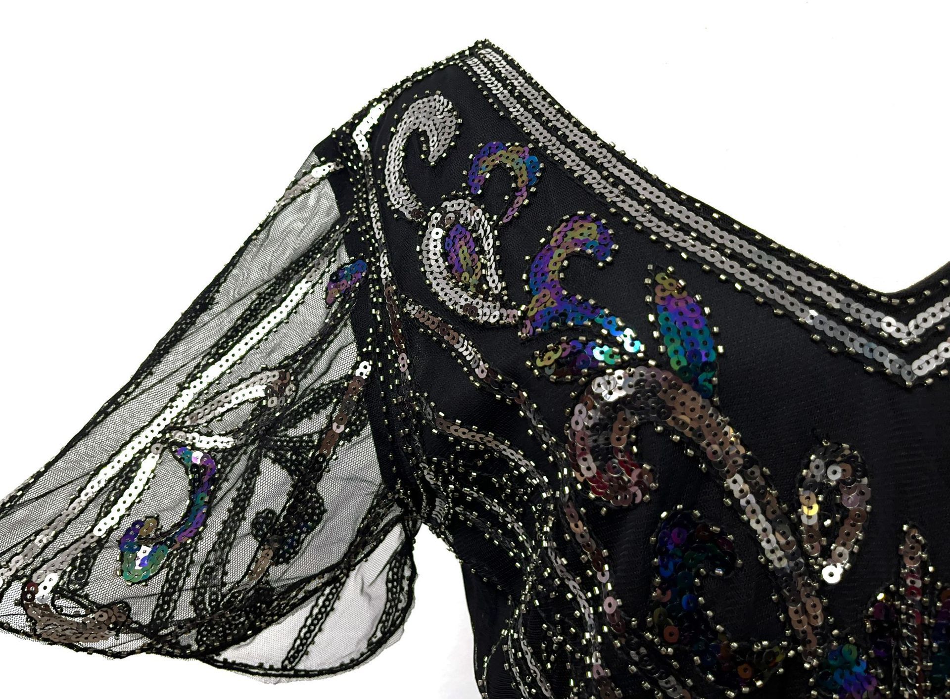 Art Deco Flapper Tassel Cocktail Dress