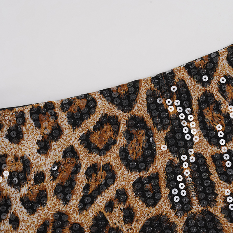 A-Line Animal Glitter Skirt