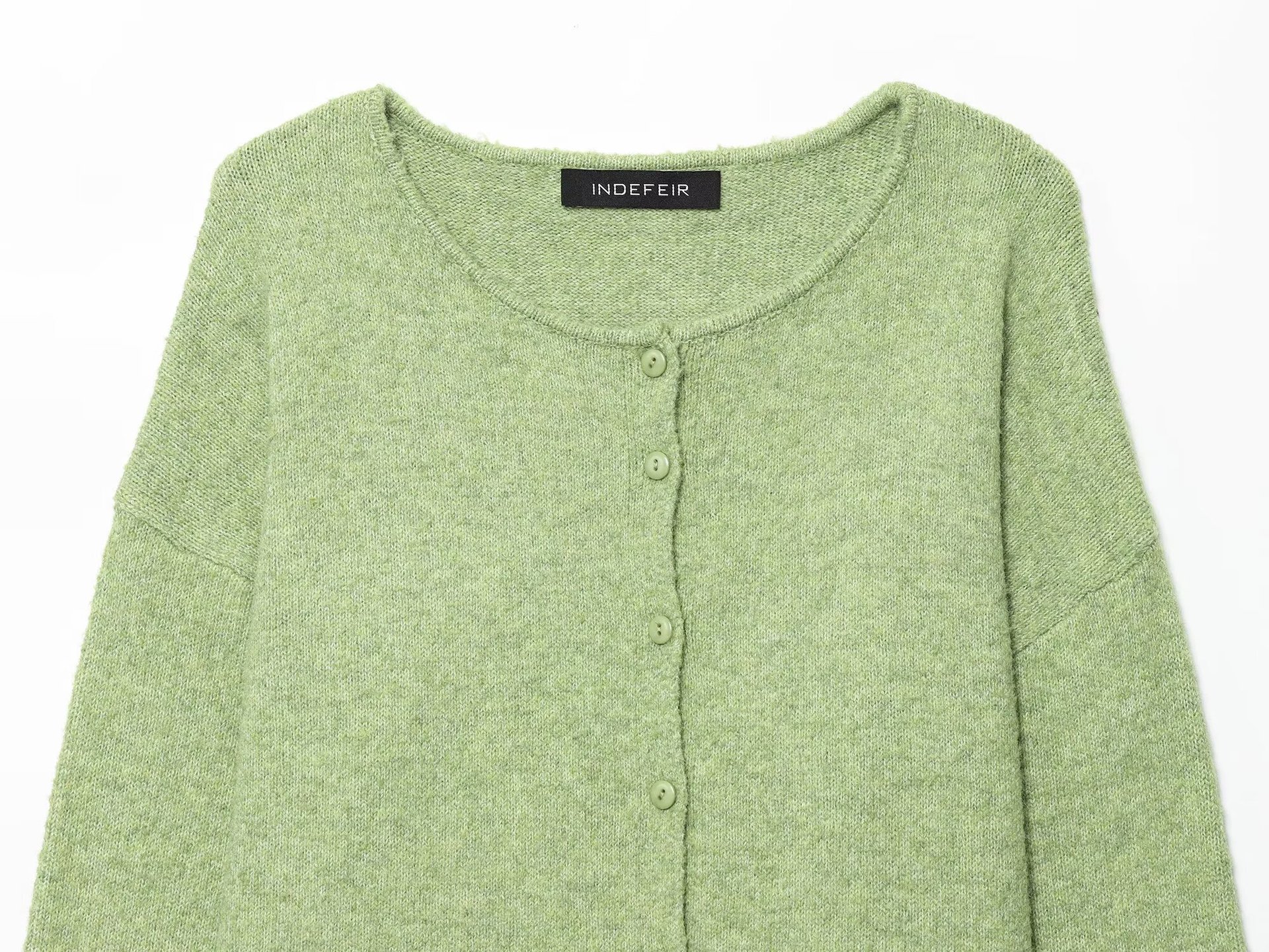 Ladies' Full Sleeve Crew Plain Polyester Sweater