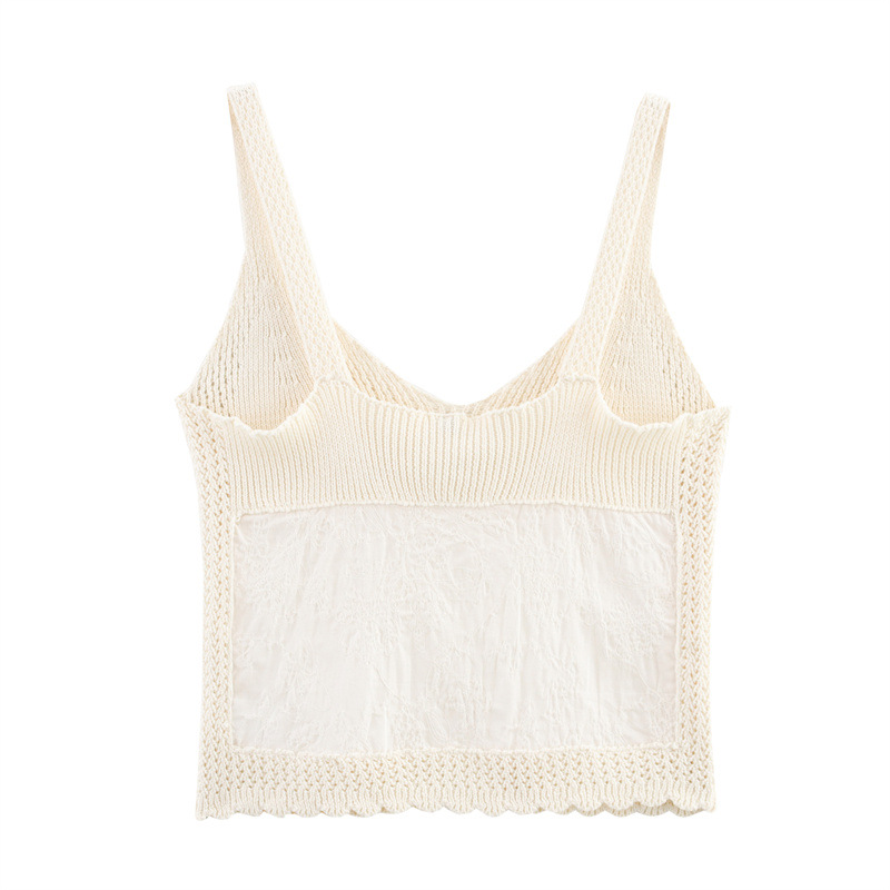 Urban Patchwork Sleeveless Top