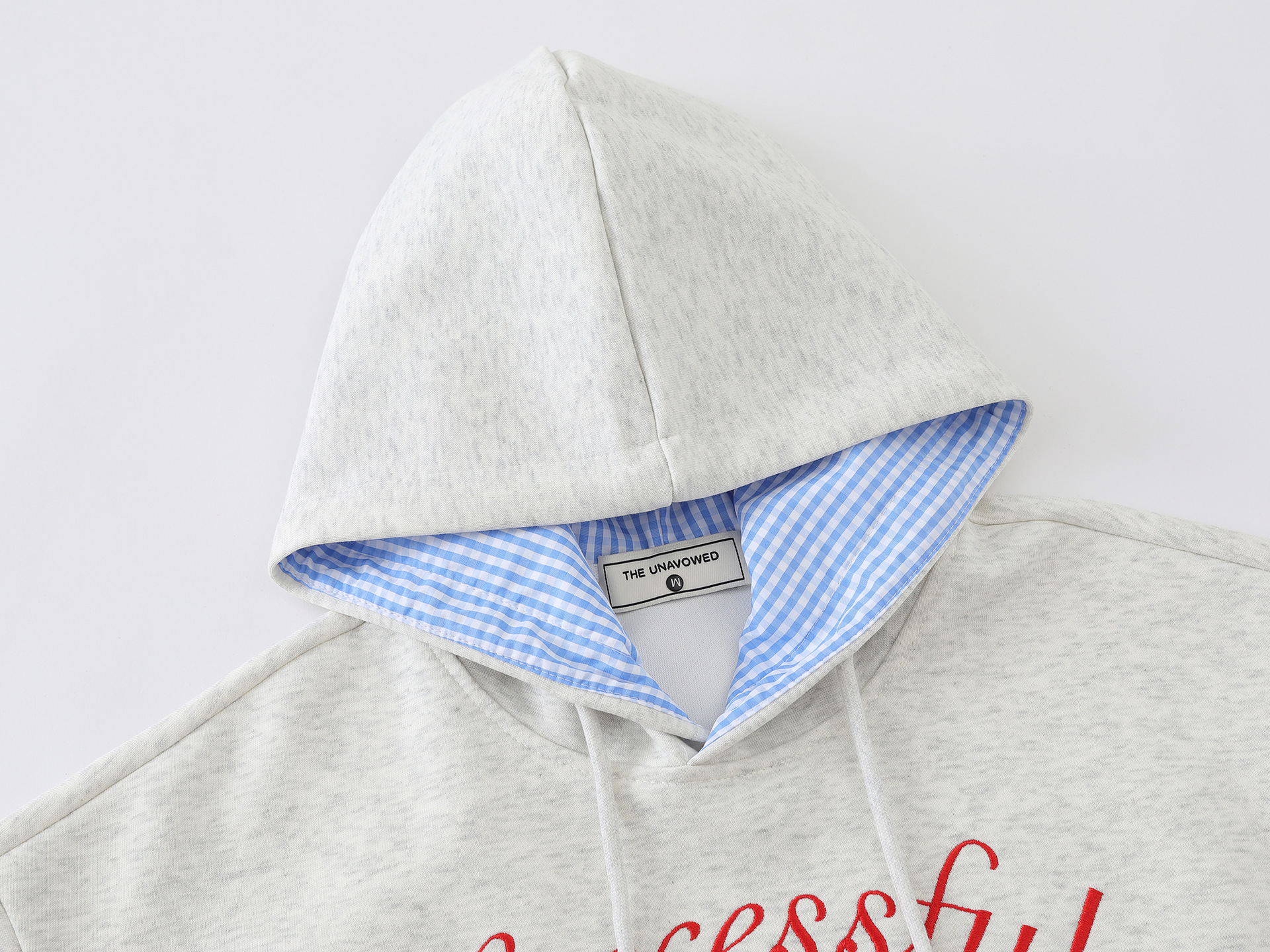 Unisex Cotton Applique Hoody