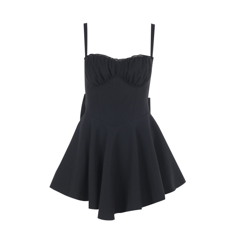 Ribbon Strap Bodycon Waist Sash Dress