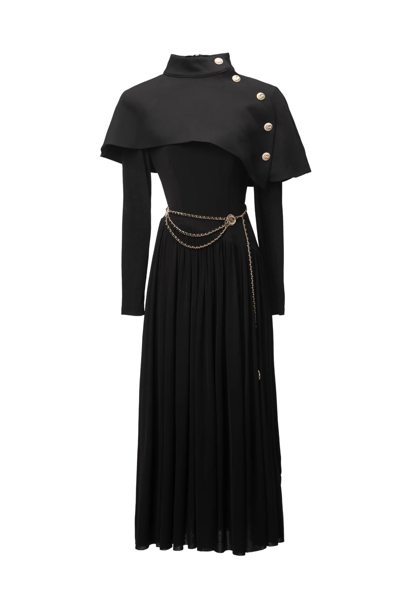 High-Rise Solid Chenille Commute Maxi Skirt