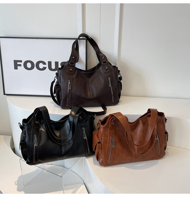 Large capacity tote bag shoulder bag crossbody bag for women
