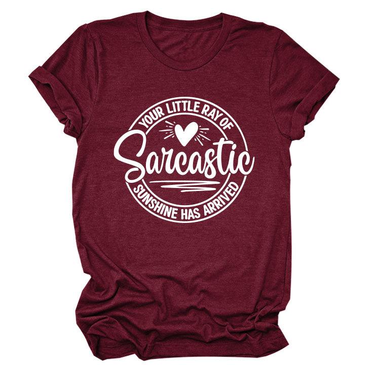 Ladies Geometric V Neck T-shirt