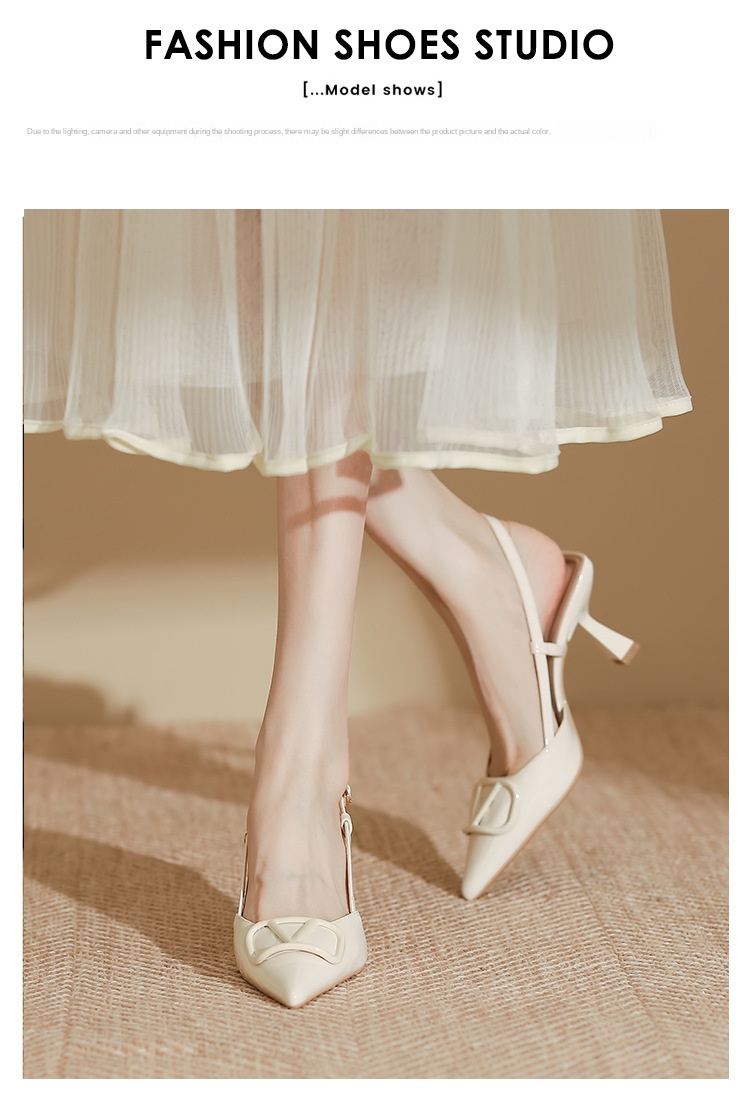 High-heeled Shoes for Women with Thin Heels, Fashionable Dress Shoes, Sandals for Women, Stylish Huizhou Women's Shoes