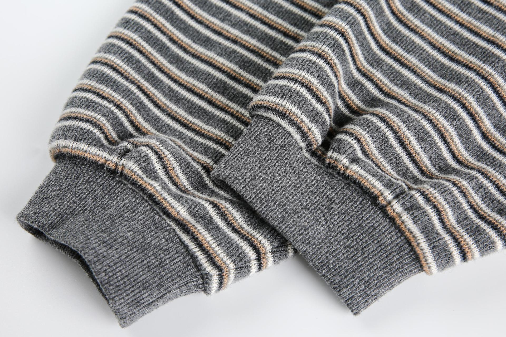 Vintage Faux Layered Contrast Hoodie