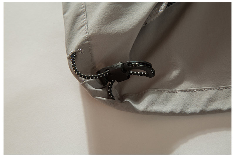 Baseball Oversized Contrast Nylon Performance Hoodie