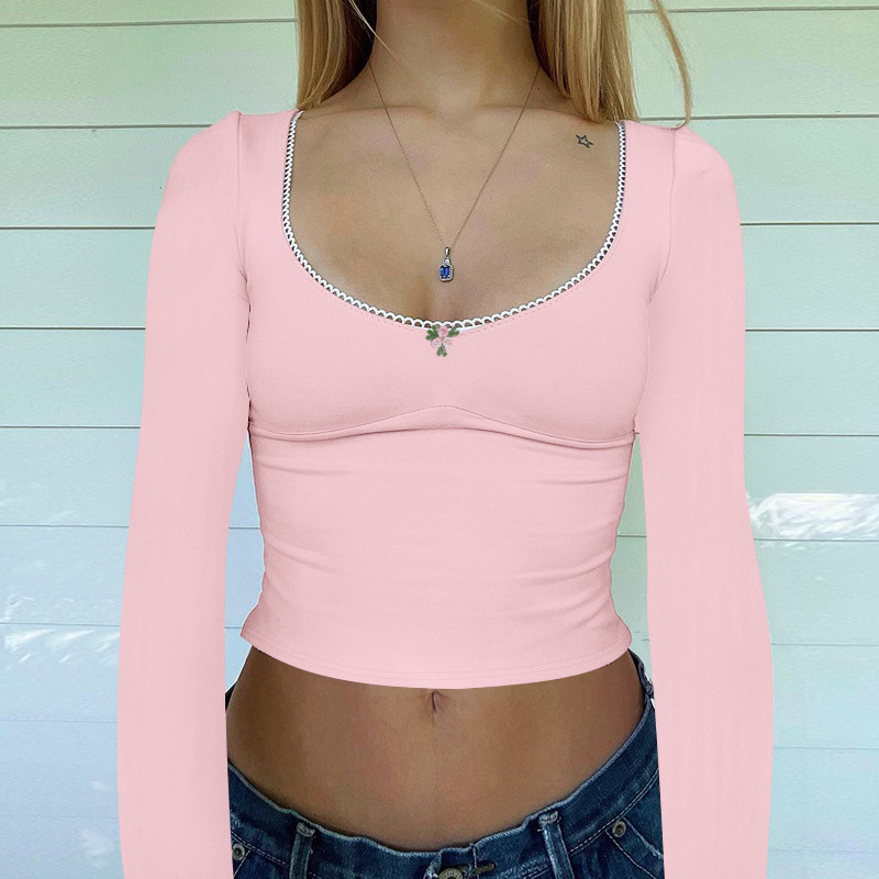 Ladies Square Neck Stretch Tee