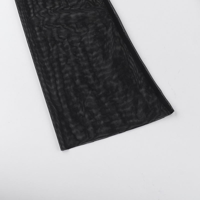 Asymmetric Neckline Three Quarter Sleeve Spandex Pencil Dress