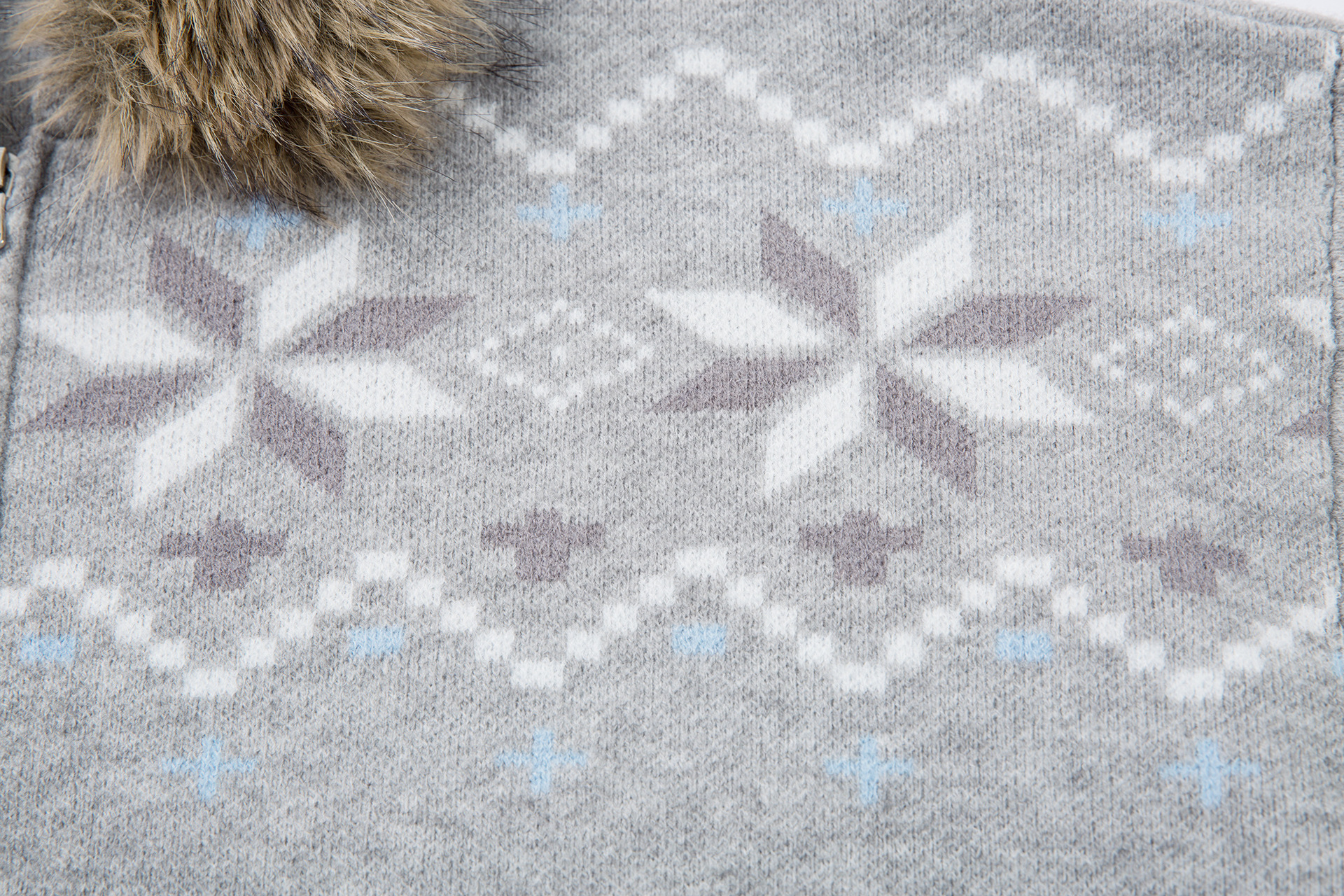 American Retro Geometric Loose Fit Long Sleeve Hoodie