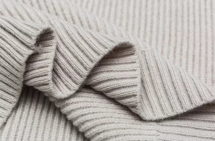 Mock Collar Plain Thermal Workwear Sweater