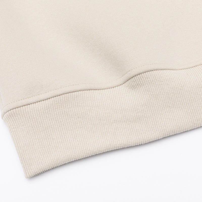 Oversized Cotton Blend Streetwear Pullover Hoodie