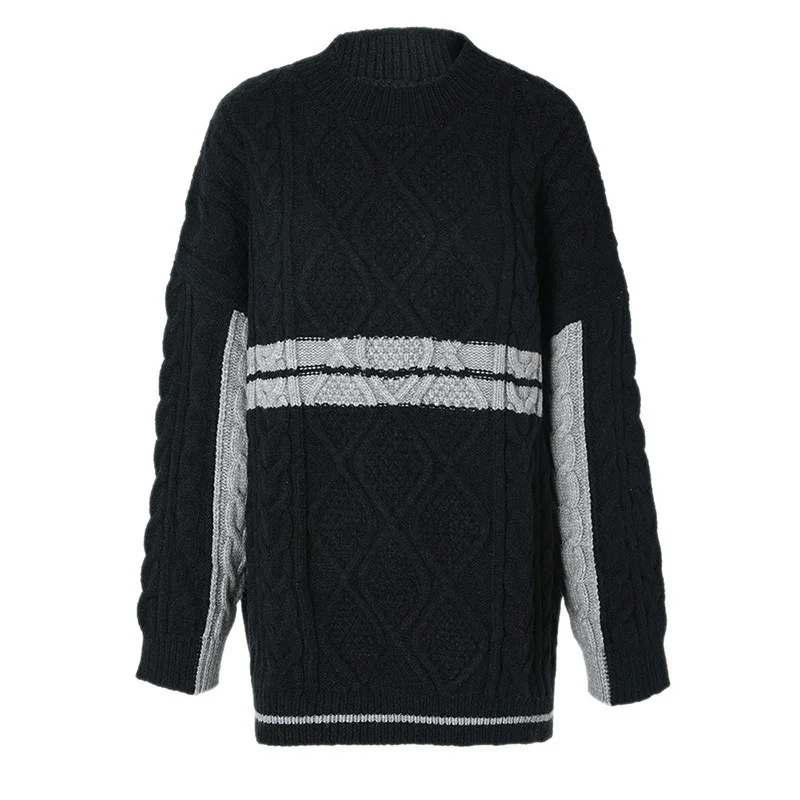 Ladies Oversized Knit Sweater