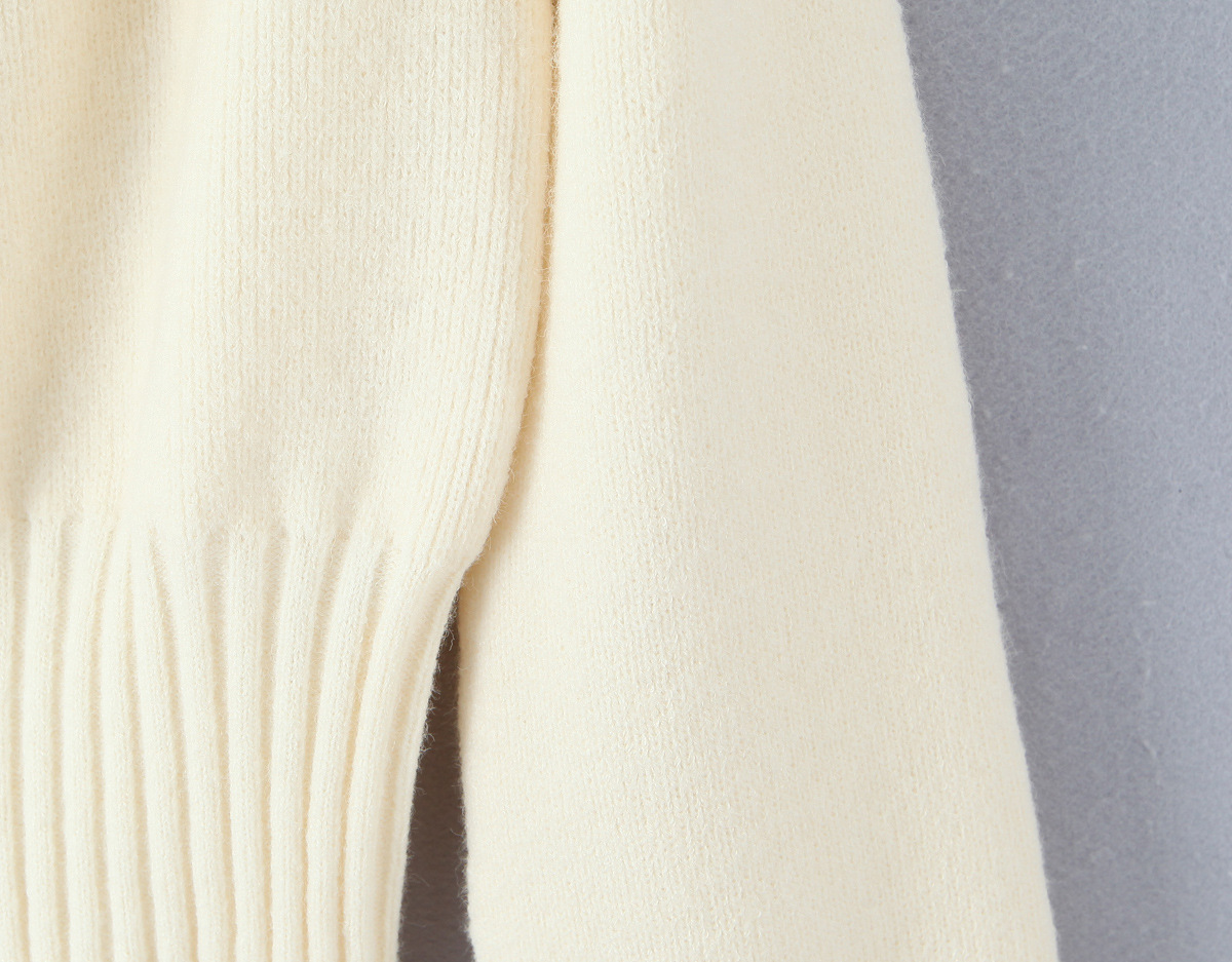 Business Long Sleeve Knot Detail Sweater