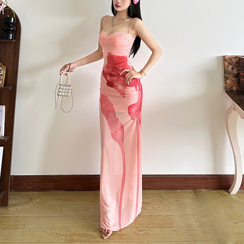 Sexy suspenders and high waisted hip hugging jumpsuit for women