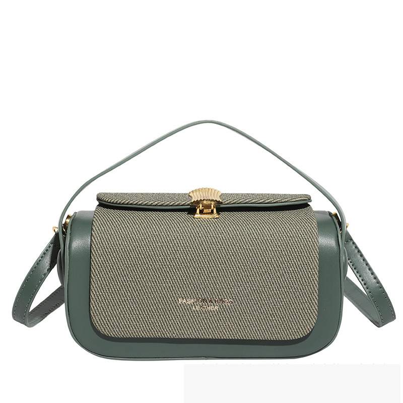 Fashionable Trendy Elegant Small Square Bag Shoulder Crossbody Bag Literary Simple Handbag Luxury Retro Box Bag Wholesale