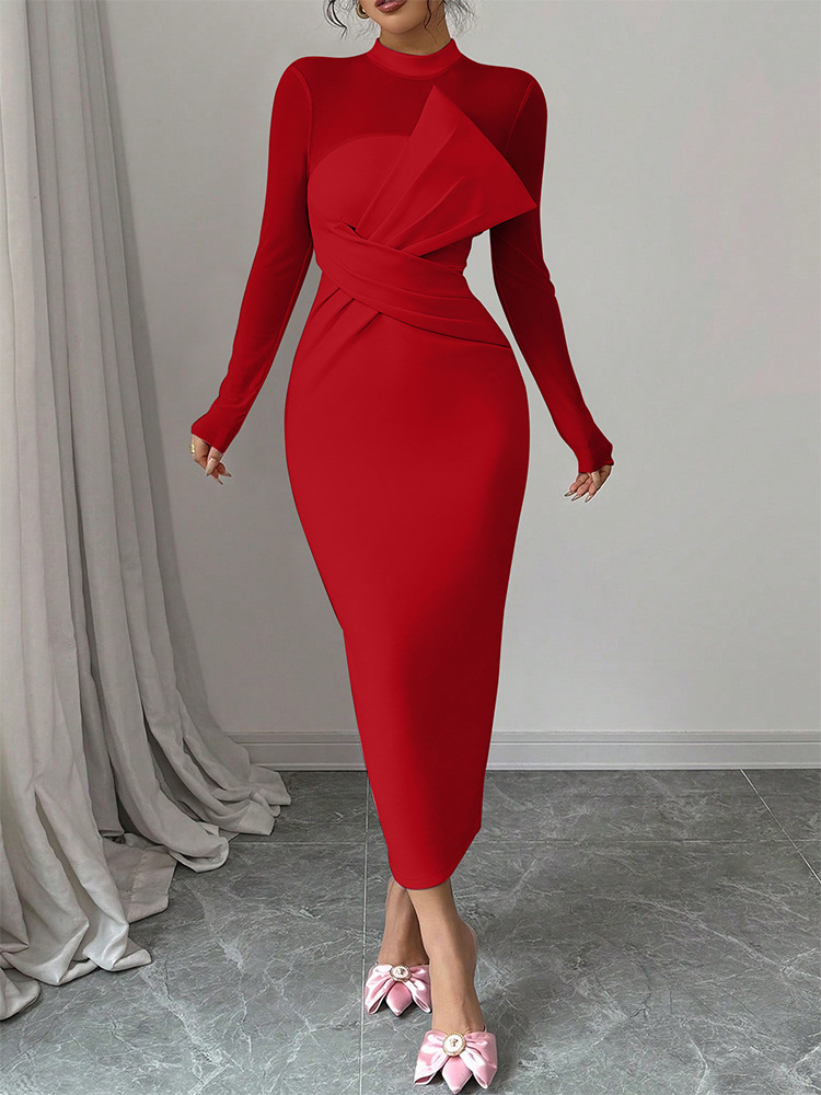 Bodycon Sultry Side-Split Dress