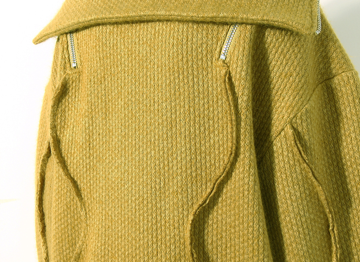 Hedging Oversized High Neck Sweater