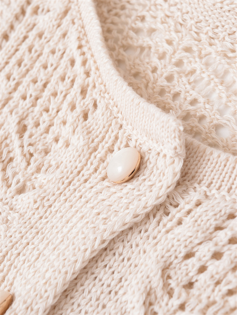 Polyester Plain Crew Relaxed Sweater