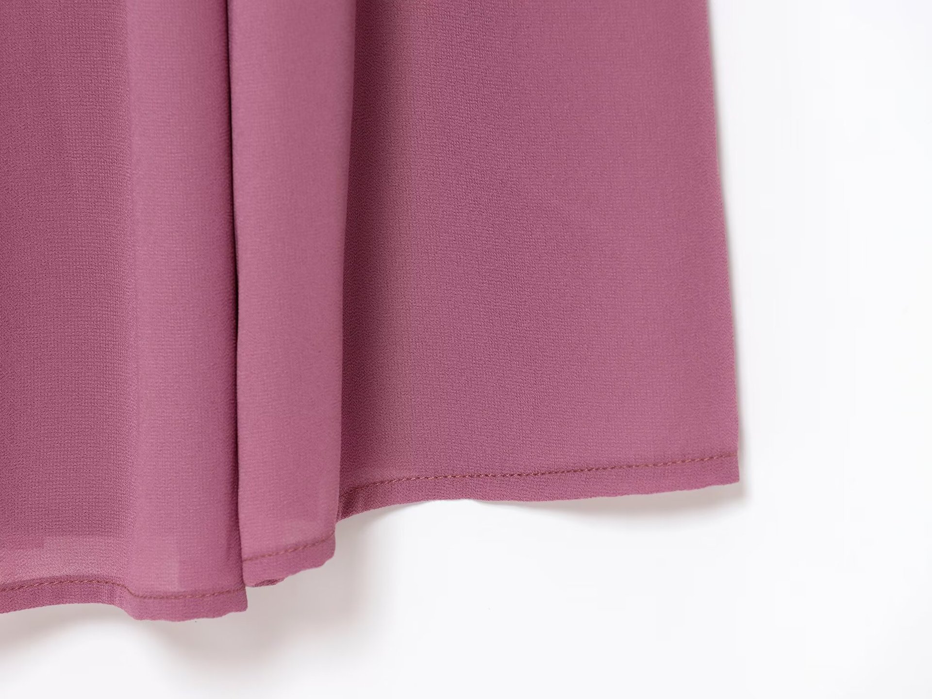 Women's Fashion Temperament Small Pleated Splicing Midi Dress